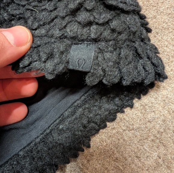 Lululemon Wool Whenever Crew Sweatshirt Boxy Pullover Sherpa Womens Size 6 - Picture 4 of 6